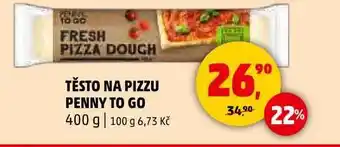 Penny Market TĚSTO NA PIZZU PENNY TO GO, 400 g nabídka