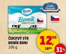 Penny Market ČERSTVÝ SÝR BONÍK BONI, 100 g nabídka