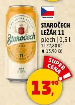 Penny Market STAROČECH LEŽÁK 11 plech, 0,5 l nabídka