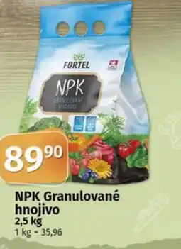 COOP TIP NPK Granulované hnojivo nabídka