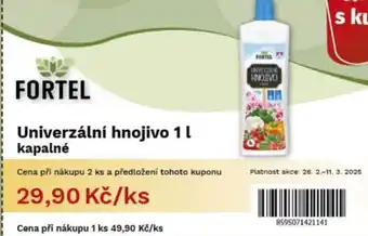 COOP TIP FORTEL Univerzální hnojivo kapalné nabídka