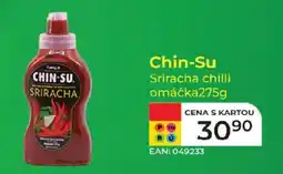 Tamda Foods Chin-Su Sriracha chilli omáčka nabídka