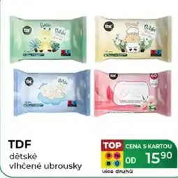 Tamda Foods TDF dětské vlhčené ubrousky nabídka