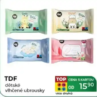 Tamda Foods TDF dětské vlhčené ubrousky nabídka