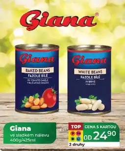 Tamda Foods Giana ve sladkém nálevu nabídka