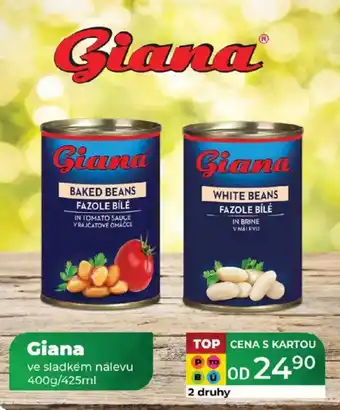 Tamda Foods Giana ve sladkém nálevu nabídka