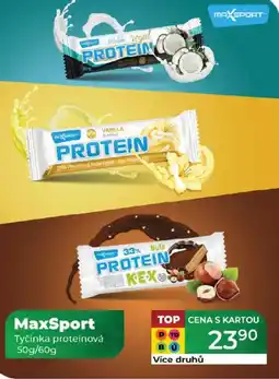 Tamda Foods MaxSport Tyčinka proteinová nabídka