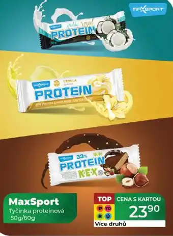 Tamda Foods MaxSport Tyčinka proteinová nabídka