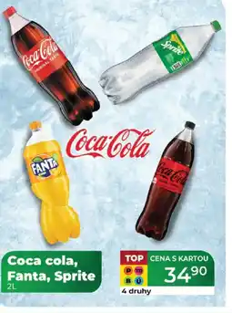 Tamda Foods Coca cola, Fanta, Sprite nabídka