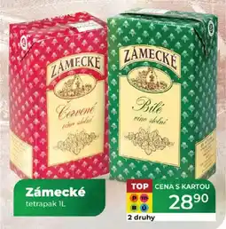 Tamda Foods Zámecké tetrapak nabídka