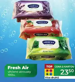 Tamda Foods Fresh Air vlhčené ubrousky nabídka