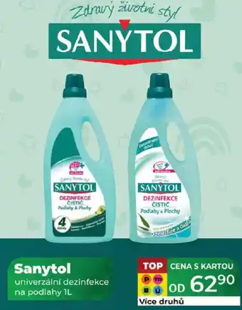 Tamda Foods Sanytol univerzální dezinfekce na podlahy nabídka