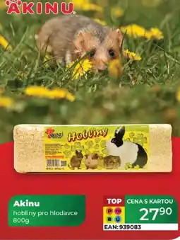 Tamda Foods Akinu hobliny pro hlodavce nabídka