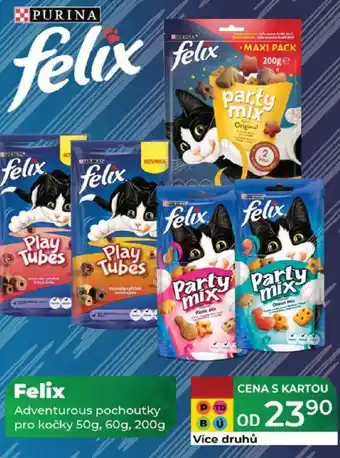 Tamda Foods Felix Adventurous pochoutky pro kočky nabídka