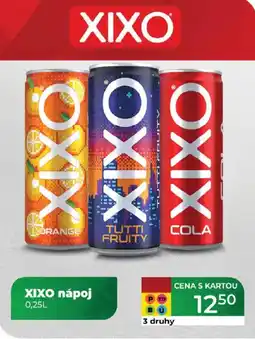 Tamda Foods XIXO nápoj nabídka