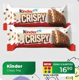 Tamda Foods Kinder Crispy nabídka