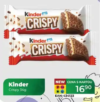 Tamda Foods Kinder Crispy nabídka