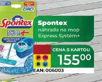 Tamda Foods Spontex náhrada na mop Express Systém+ nabídka