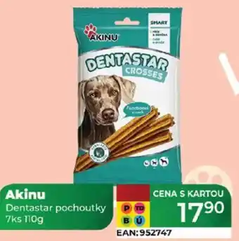 Tamda Foods Akinu Dentastar pochoutky nabídka