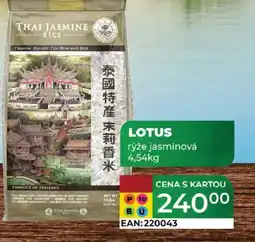 Tamda Foods LOTUS rýže jasmínová nabídka