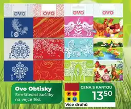 Tamda Foods Ovo Obtisky Smršťovací košilky na vejce nabídka