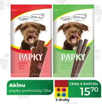 Tamda Foods Akinu papky pochoutky nabídka