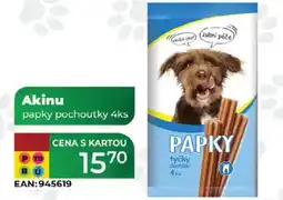 Tamda Foods Akinu papky pochoutky nabídka