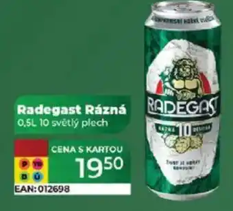 Tamda Foods Radegast Rázná 10 světlý plech nabídka