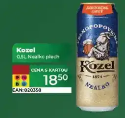 Tamda Foods Kozel Nealko plech nabídka