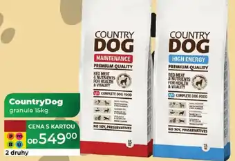 Tamda Foods CountryDog granule nabídka