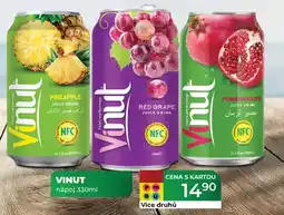 Tamda Foods VINUT nápoj nabídka