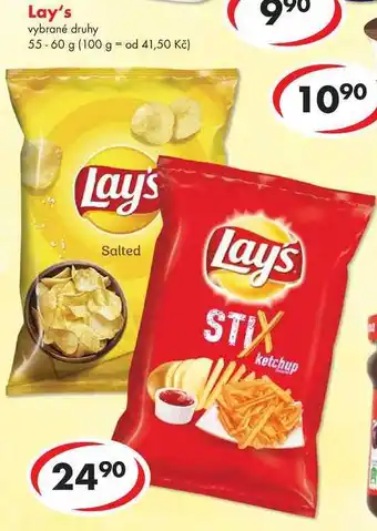 CBA Lay's, 55-60 g nabídka