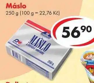 CBA Máslo, 250 g nabídka