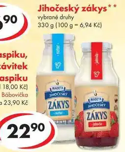 CBA Jihočeský zákys, 330 g nabídka