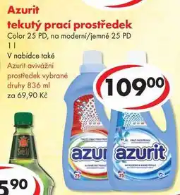 CBA Azurit tekutý prací prostředek, 1 l/25 PD nabídka