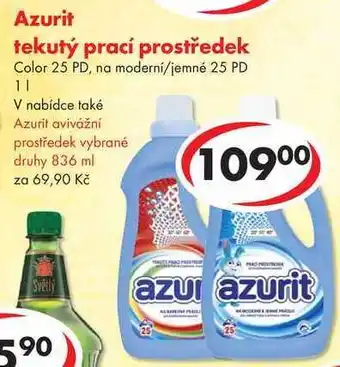 CBA Azurit tekutý prací prostředek, 1 l/25 PD nabídka