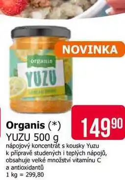 Teta Organis YUZU 500 g nabídka