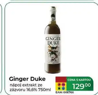 Tamda Foods Ginger Duke nápoj extrakt ze zázvoru 16,6% 750ml nabídka