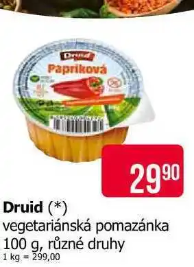 Teta Druid vegetariánská pomazánka 100 g nabídka