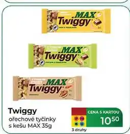 Tamda Foods Twiggy ořechové tyčinky s kešu MAX 35g nabídka