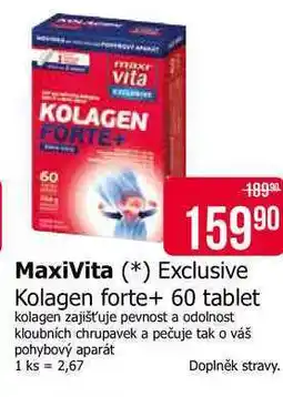 Teta MaxiVita Exclusive Kolagen forte+ 60 tablet nabídka