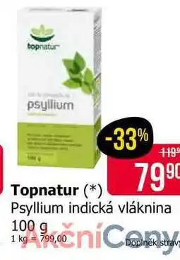 Teta Topnatur Psyllium indická vláknina 100 g nabídka