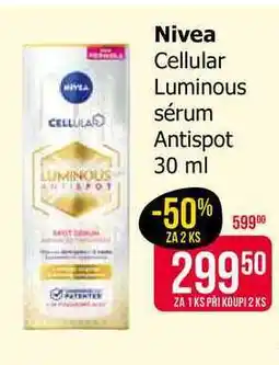 Teta Nivea Cellular Luminous sérum Antispot 30 ml nabídka