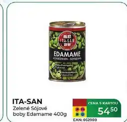 Tamda Foods ITA-SAN Zelené Sójové boby Edamame 400g nabídka