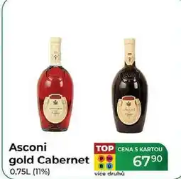 Tamda Foods Asconi gold Cabernet 0,75L nabídka