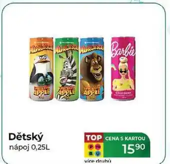 Tamda Foods Dětský nápoj 0,25L nabídka