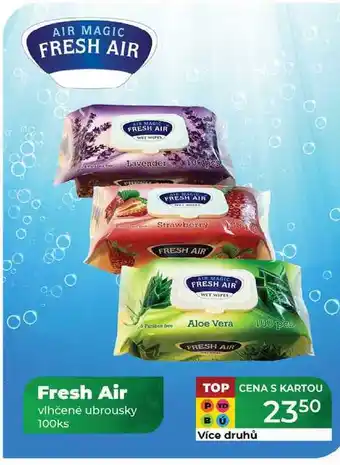 Tamda Foods Fresh Air vlhčené ubrousky 100ks nabídka