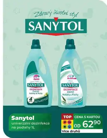 Tamda Foods Sanytol univerzální dezinfekce na podlahy 1 l nabídka