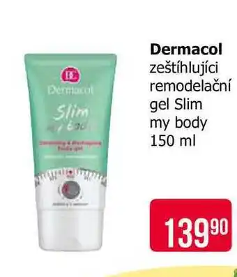 Teta Dermacol zeštíhlujíci remodelační gel Slim my body 150 ml nabídka