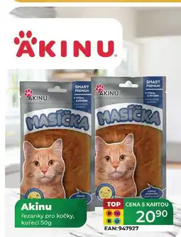 Tamda Foods Akinu řezanky pro kočky, kuřecí 50g nabídka